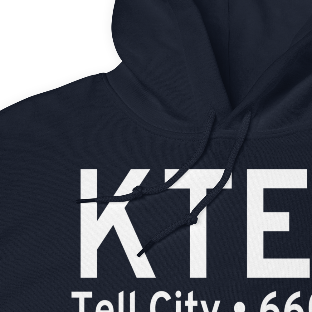 Perry County Municipal Airport (KTEL) ICAO Hoodie Sweatshirt 