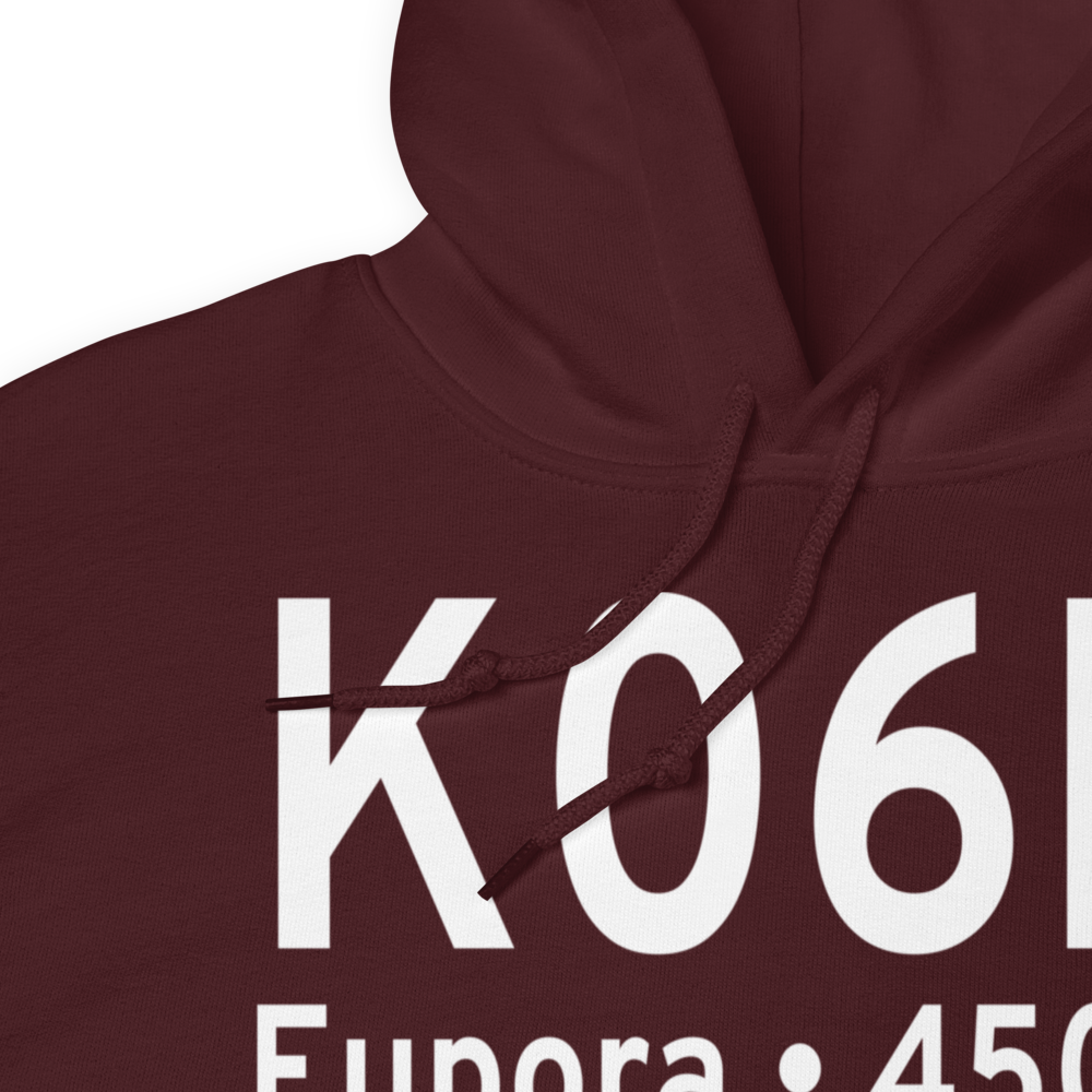 Eupora Airport (K06M) ICAO Hoodie Sweatshirt 