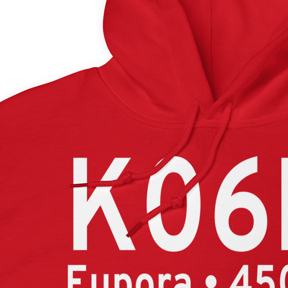 Eupora Airport (K06M) ICAO Hoodie Sweatshirt 