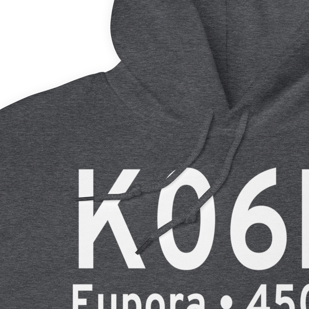 Eupora Airport (K06M) ICAO Hoodie Sweatshirt 