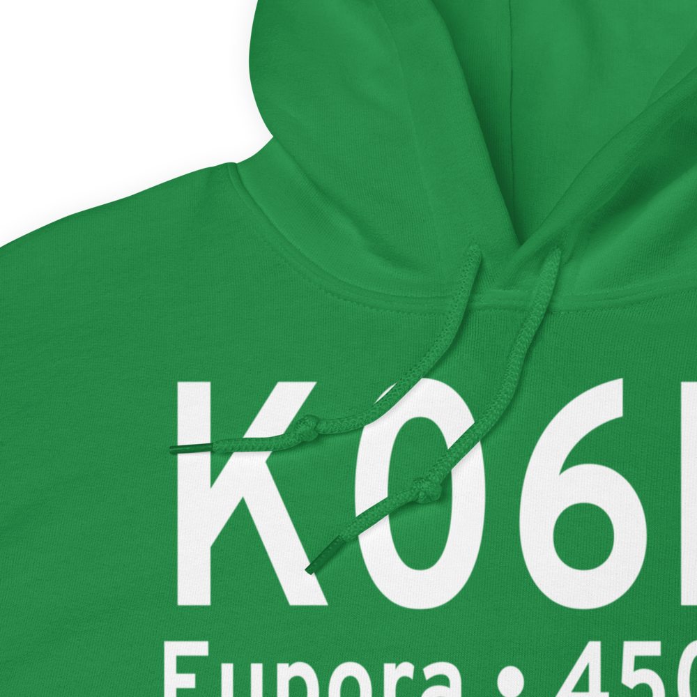 Eupora Airport (K06M) ICAO Hoodie Sweatshirt 