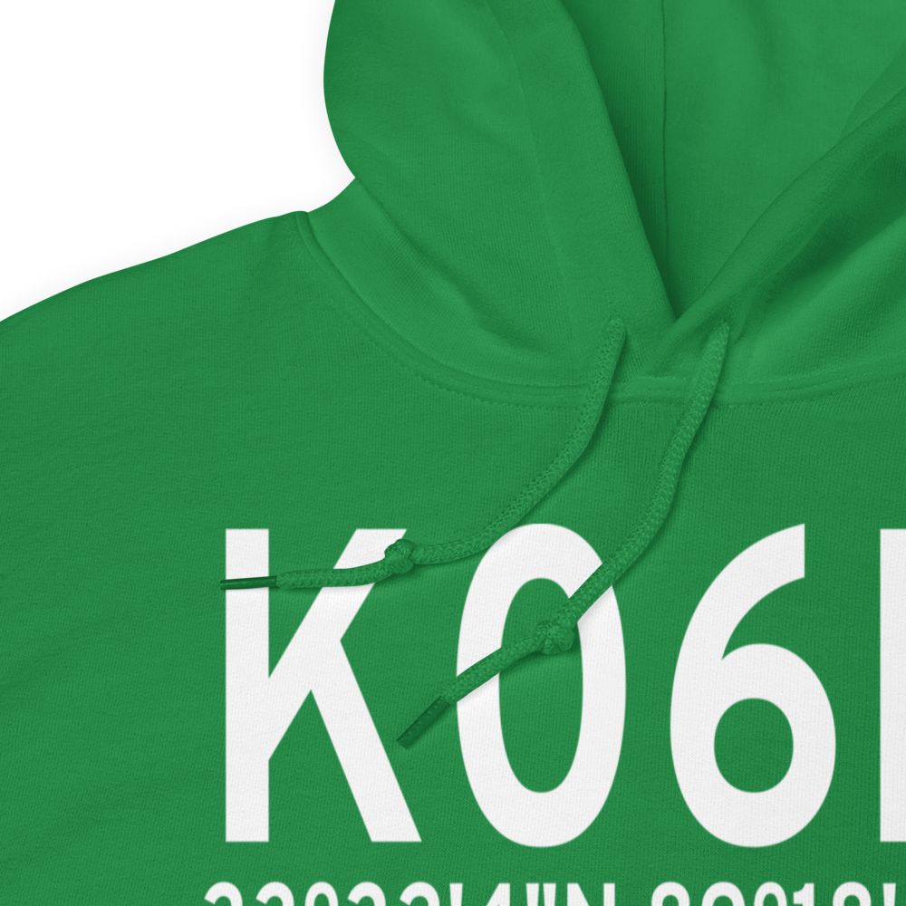 Eupora Airport (K06M) ICAO Hoodie Sweatshirt 