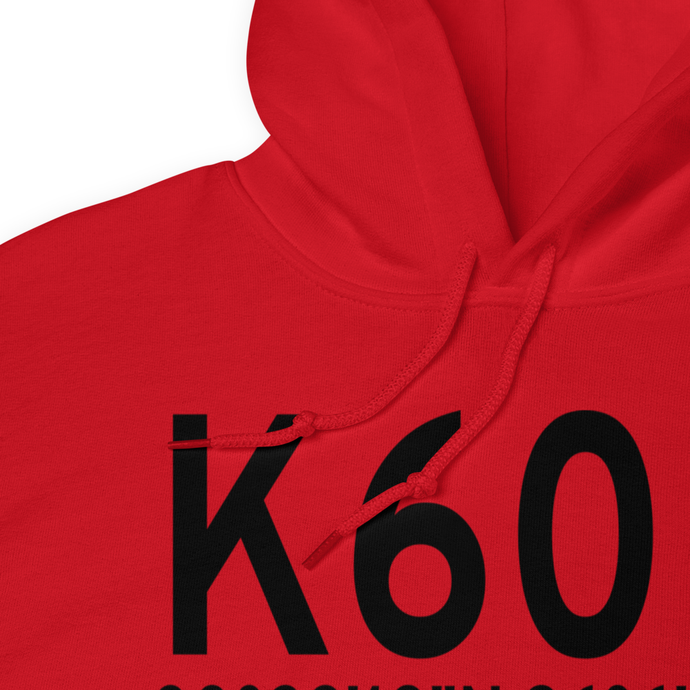 Navasota Municipal Airport (K60R) ICAO Hoodie Sweatshirt 