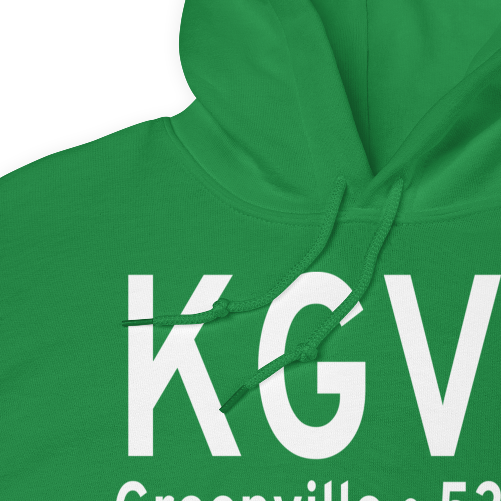 Majors Airport (KGVT) ICAO Hoodie Sweatshirt 