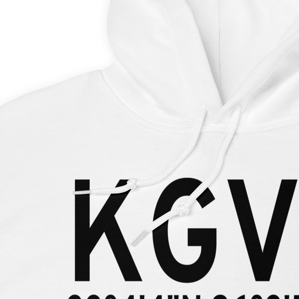 Majors Airport (KGVT) ICAO Hoodie Sweatshirt 