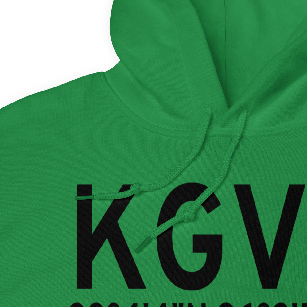 Majors Airport (KGVT) ICAO Hoodie Sweatshirt 