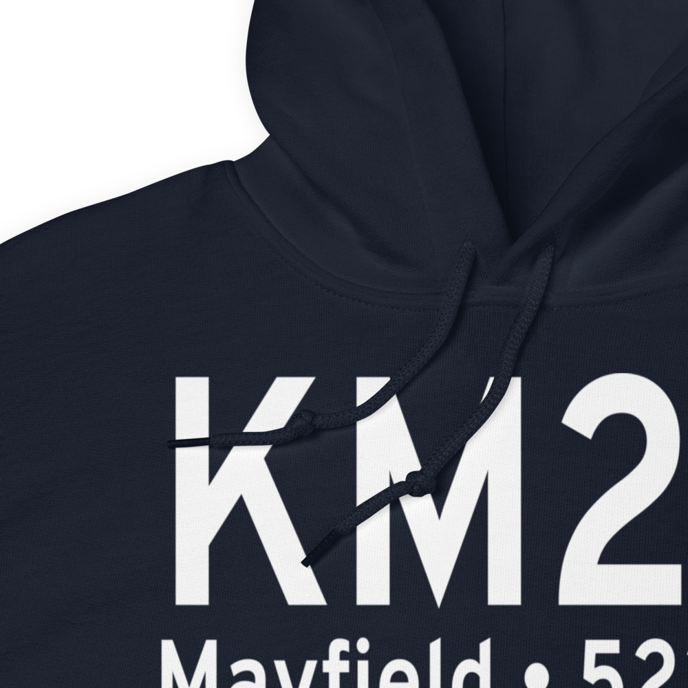 Mayfield Graves County Airport (KM25) ICAO Hoodie Sweatshirt 