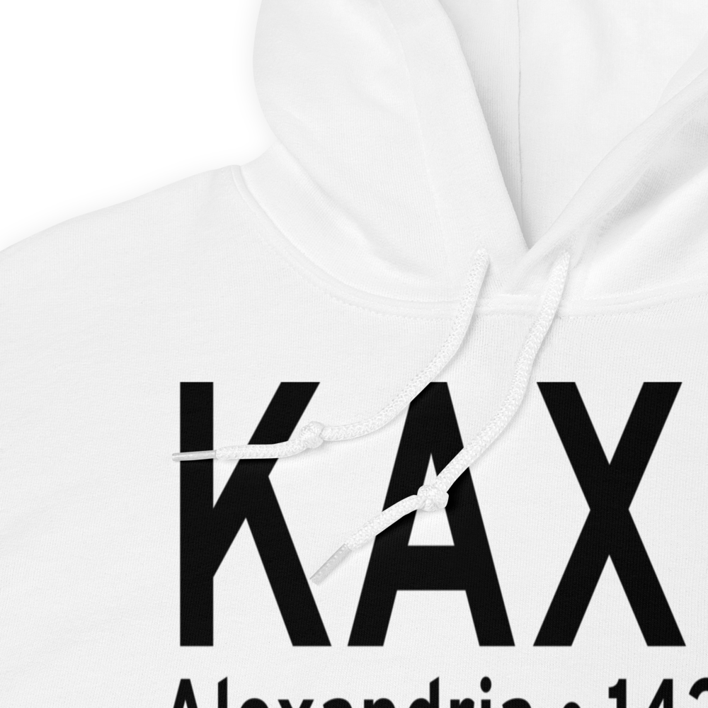 Chandler Field (KAXN) ICAO Hoodie Sweatshirt 