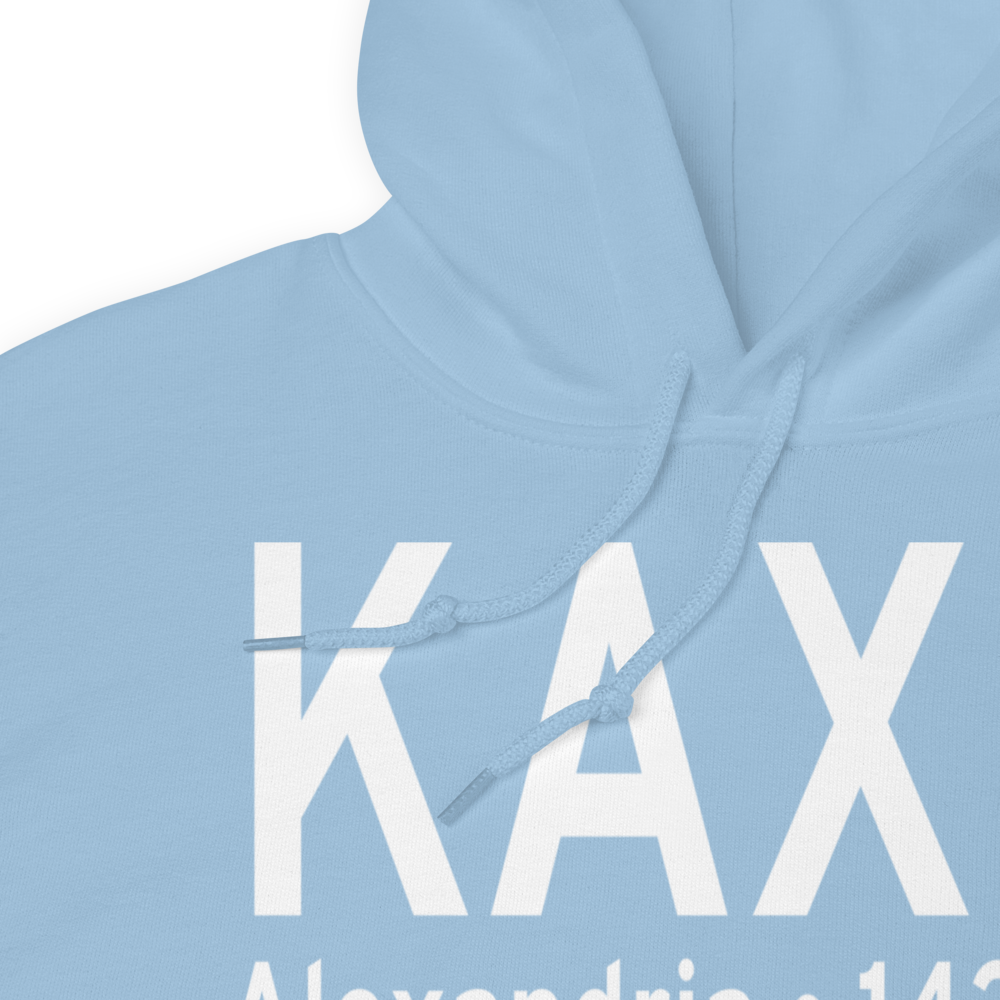 Chandler Field (KAXN) ICAO Hoodie Sweatshirt 