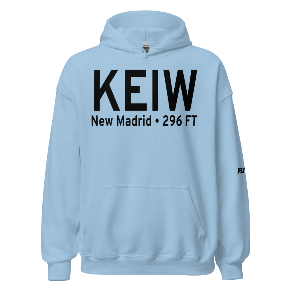County Memorial Airport (KEIW) ICAO Hoodie Sweatshirt 