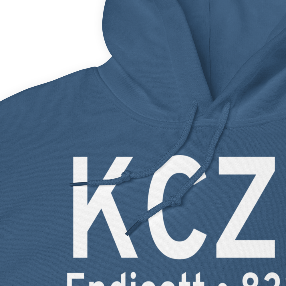 Tri Cities Airport (KCZG) ICAO Hoodie Sweatshirt 