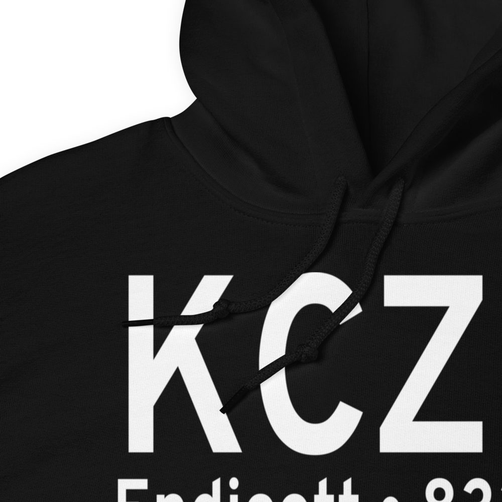 Tri Cities Airport (KCZG) ICAO Hoodie Sweatshirt 