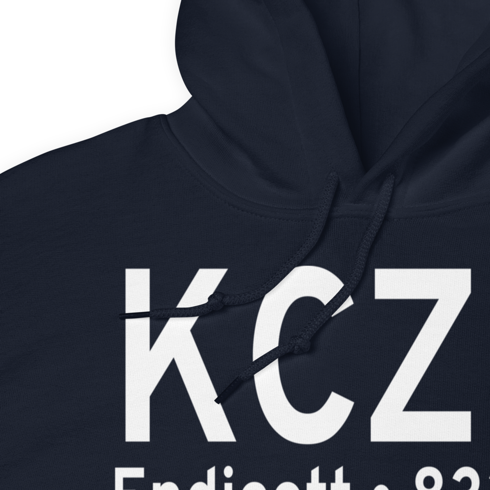 Tri Cities Airport (KCZG) ICAO Hoodie Sweatshirt 