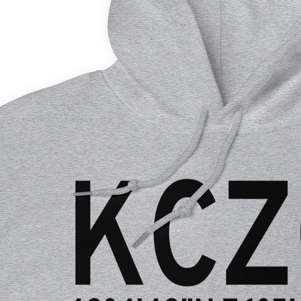 Tri Cities Airport (KCZG) ICAO Hoodie Sweatshirt 