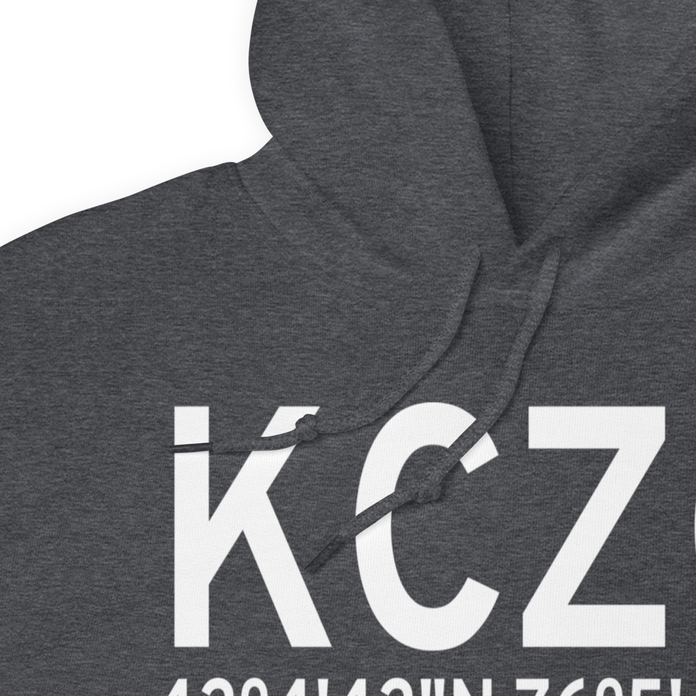 Tri Cities Airport (KCZG) ICAO Hoodie Sweatshirt 
