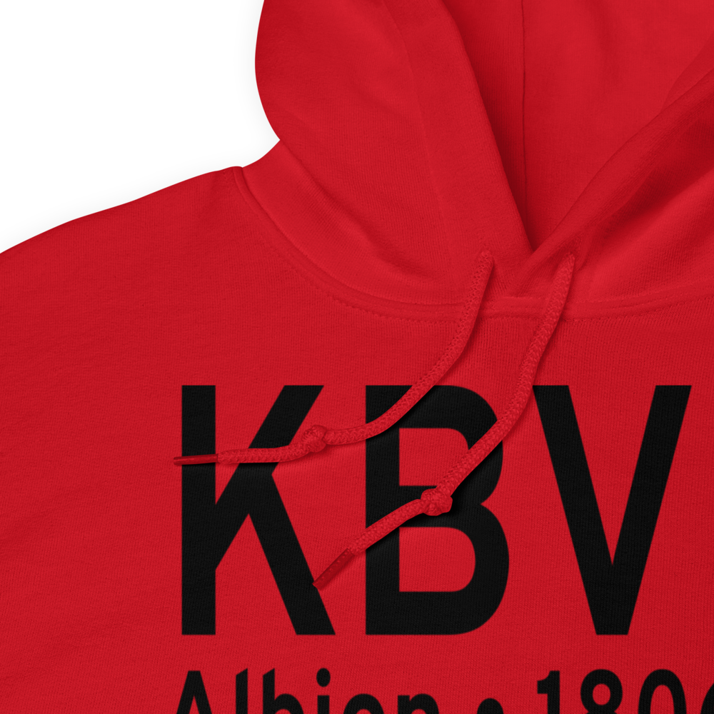 Albion Municipal Airport (KBVN) ICAO Hoodie Sweatshirt 