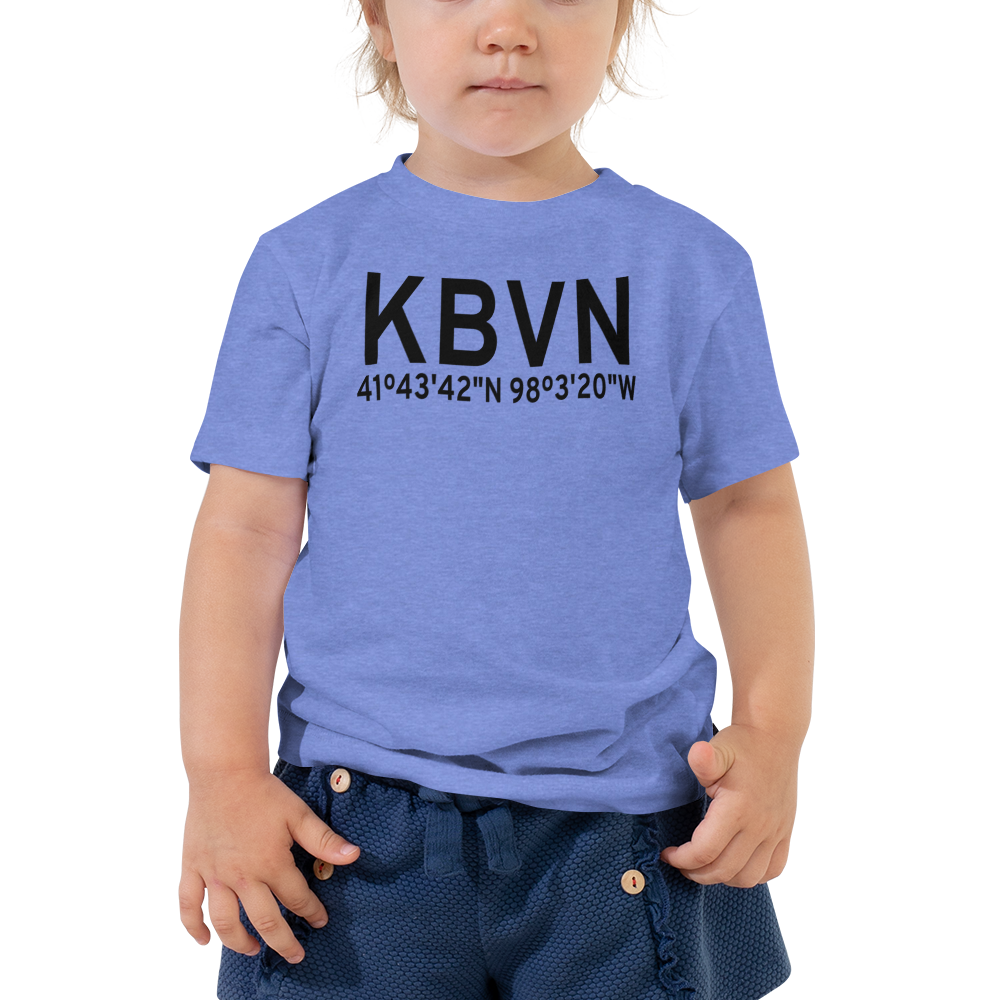 Albion Municipal Airport (KBVN) ICAO Toddler T-Shirt 
