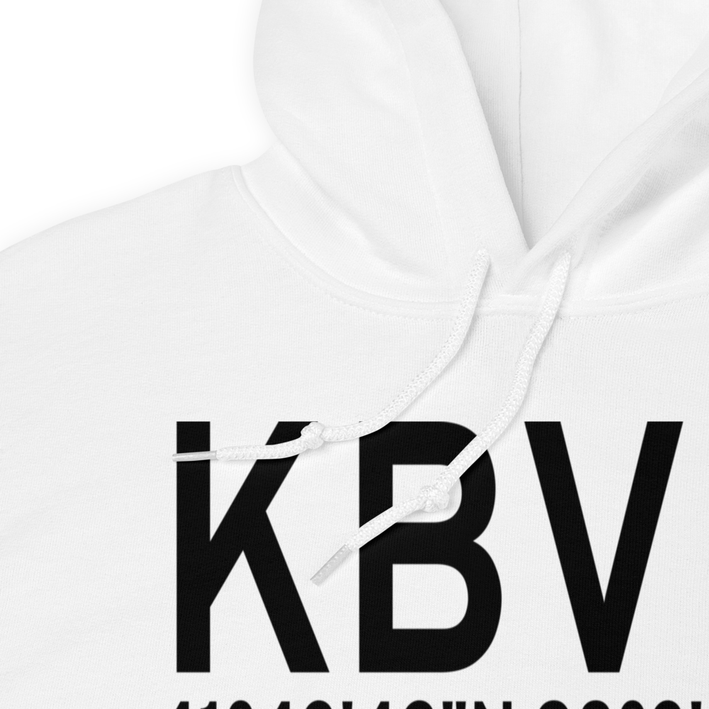 Albion Municipal Airport (KBVN) ICAO Hoodie Sweatshirt 