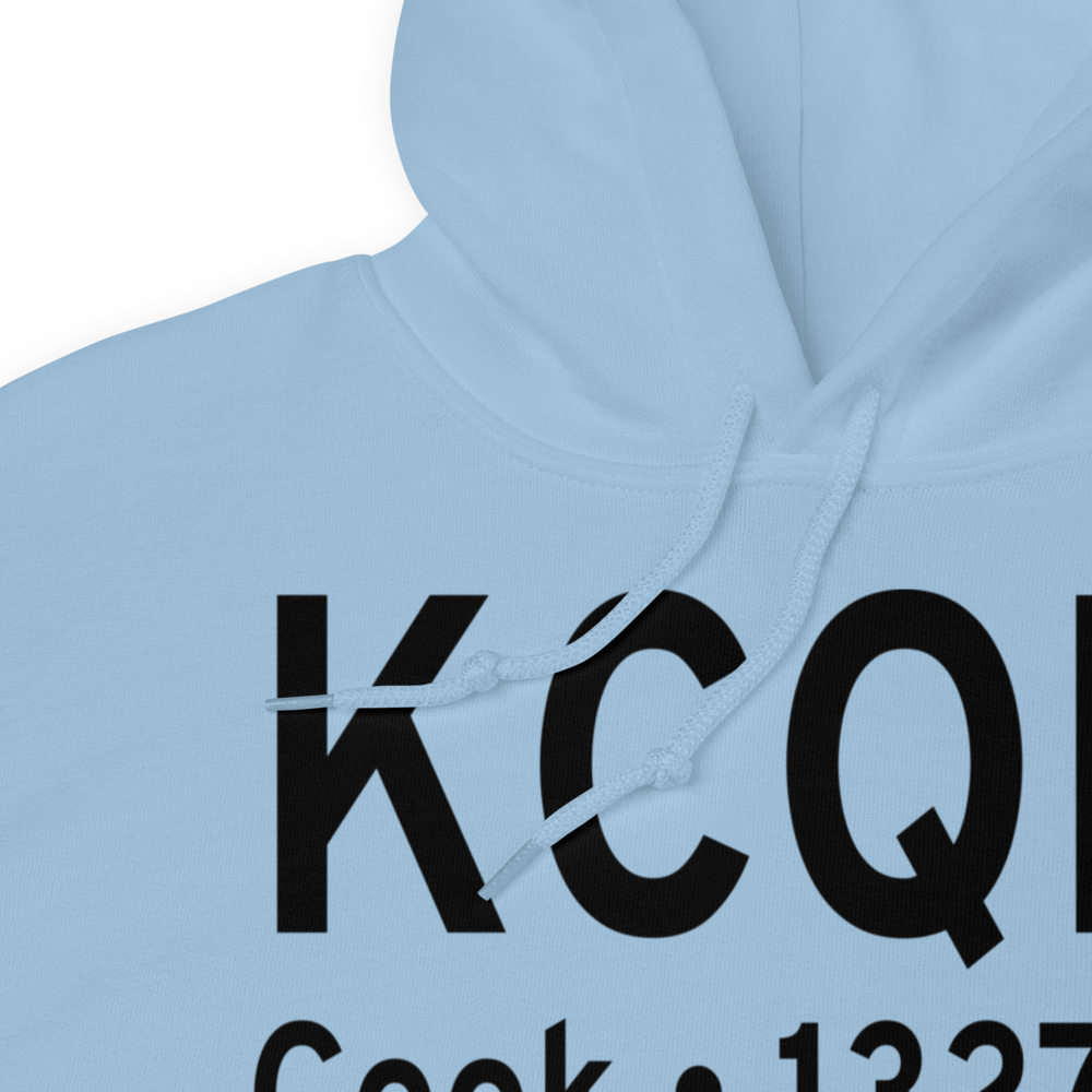 Cook Municipal Airport (KCQM) ICAO Hoodie Sweatshirt 