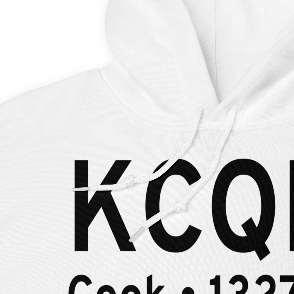 Cook Municipal Airport (KCQM) ICAO Hoodie Sweatshirt 