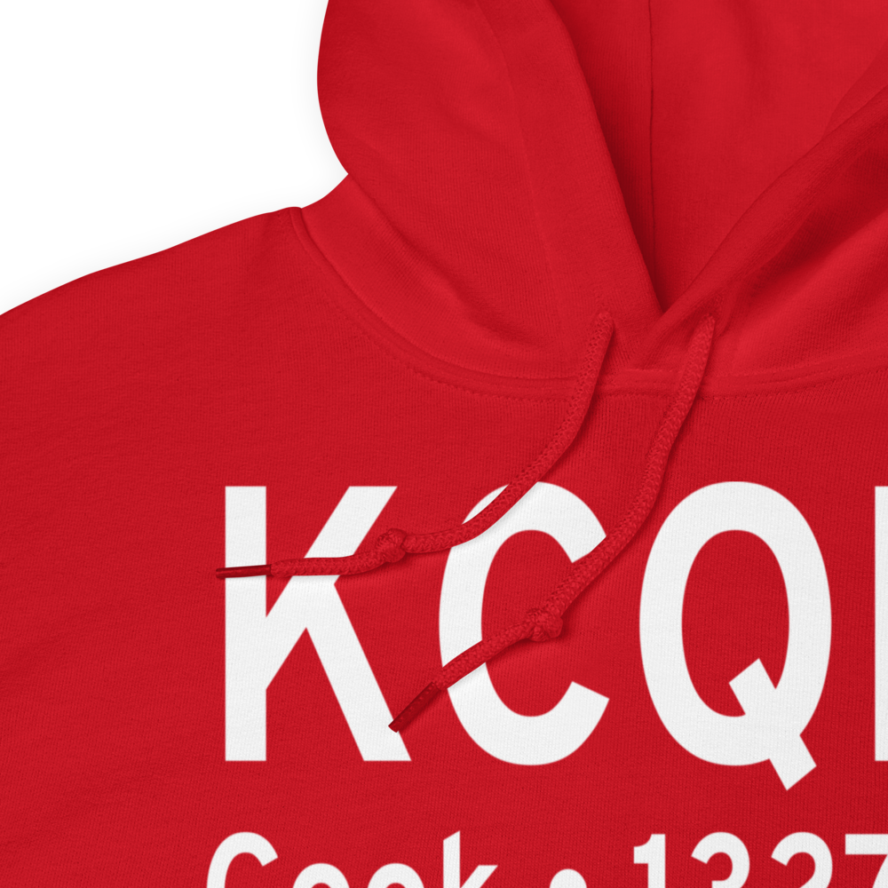 Cook Municipal Airport (KCQM) ICAO Hoodie Sweatshirt 
