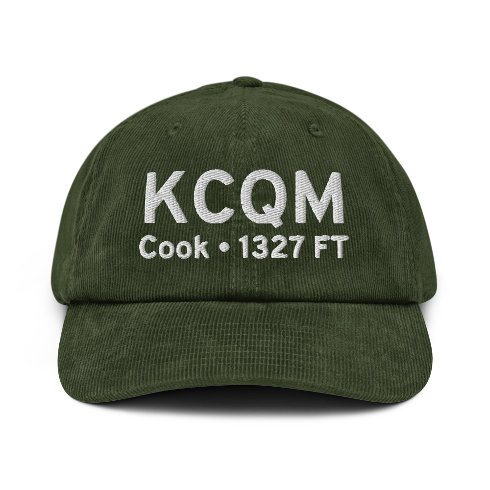 Cook Municipal Airport (KCQM) ICAO Hat 