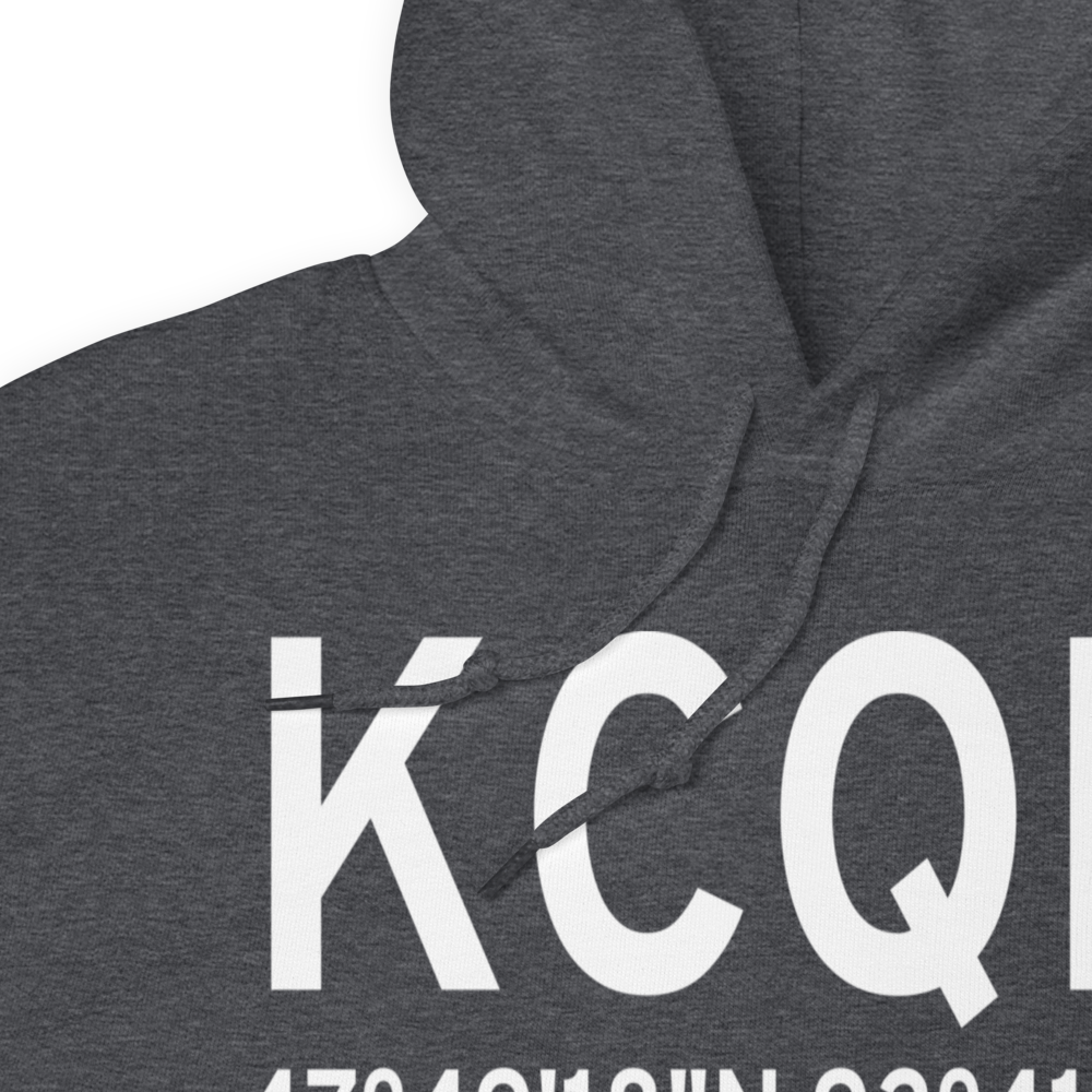 Cook Municipal Airport (KCQM) ICAO Hoodie Sweatshirt 