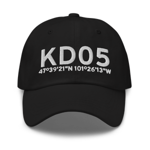Garrison Municipal Airport (KD05) ICAO Hat