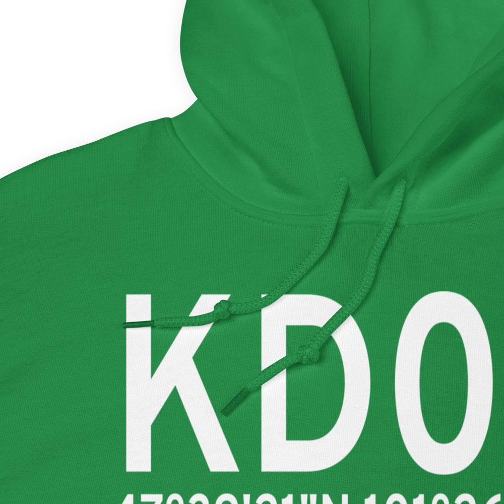 Garrison Municipal Airport (KD05) ICAO Hoodie Sweatshirt 