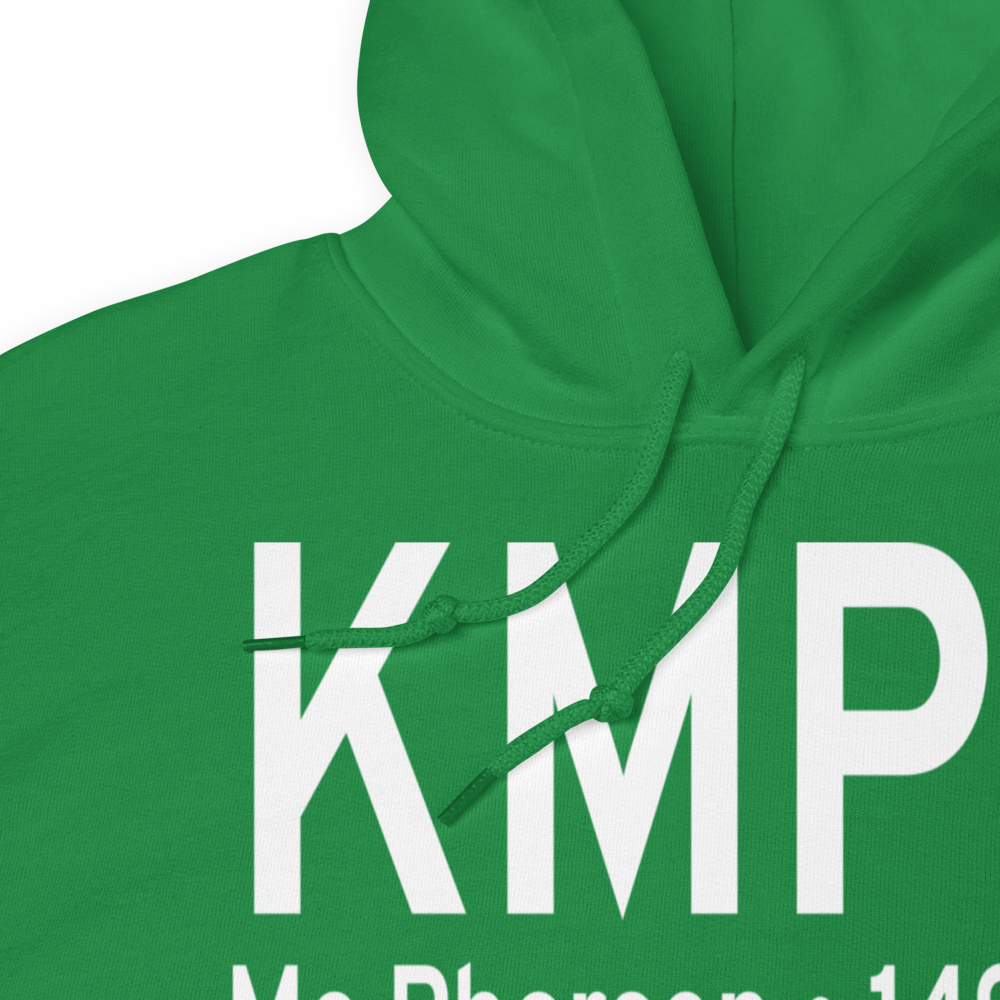 Mc Pherson Airport (KMPR) ICAO Hoodie Sweatshirt 