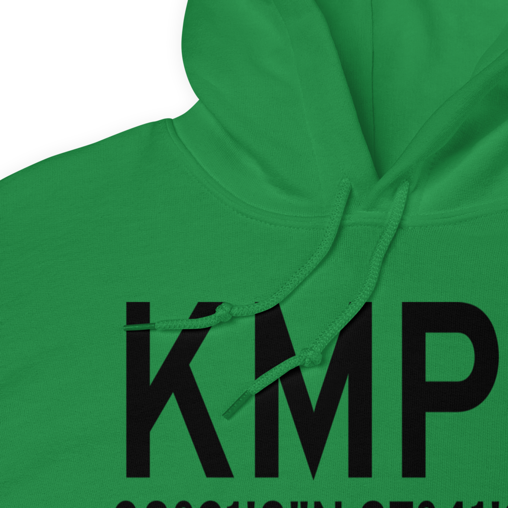 Mc Pherson Airport (KMPR) ICAO Hoodie Sweatshirt 