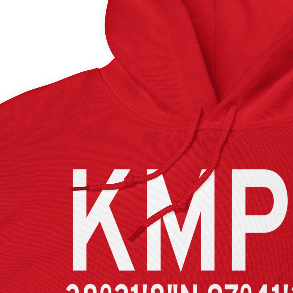 Mc Pherson Airport (KMPR) ICAO Hoodie Sweatshirt 
