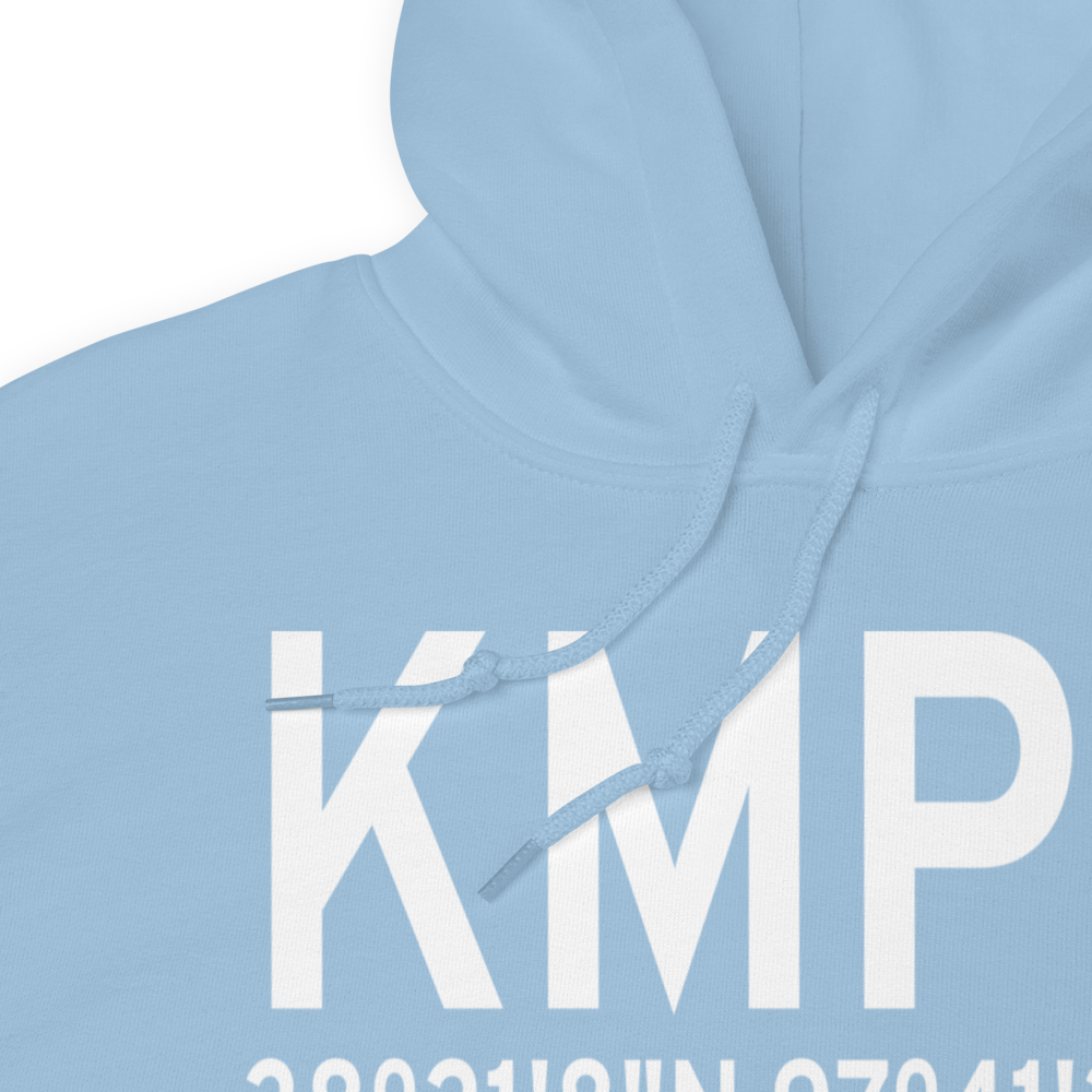 Mc Pherson Airport (KMPR) ICAO Hoodie Sweatshirt 