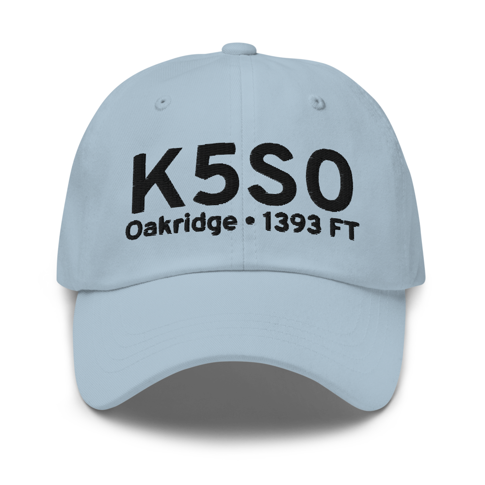 Oakridge State Airport (K5S0) ICAO Hat 