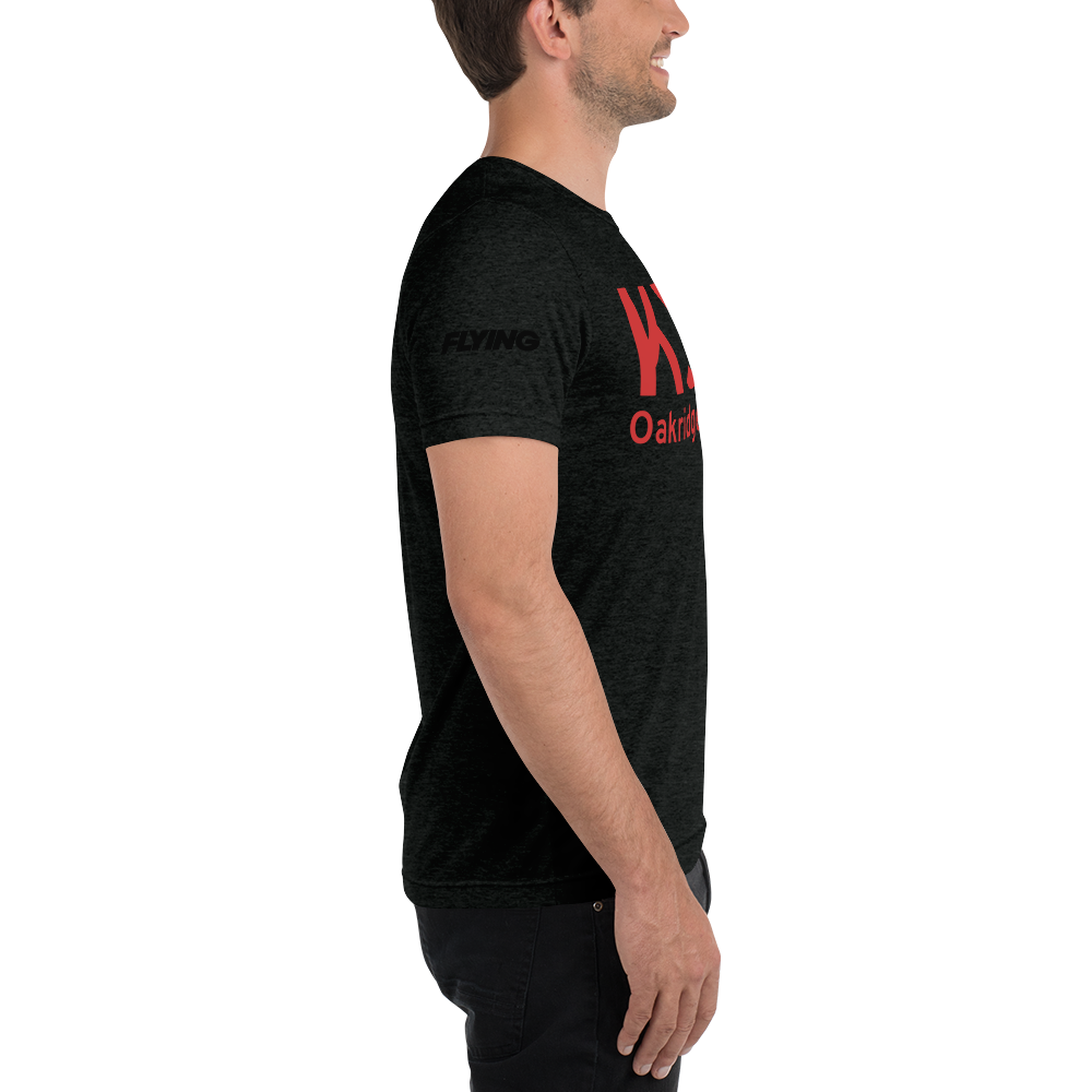 Oakridge State Airport (K5S0) ICAO Tri-blend T-Shirt 