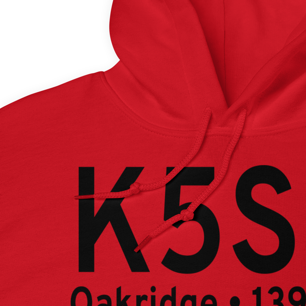 Oakridge State Airport (K5S0) ICAO Hoodie Sweatshirt 