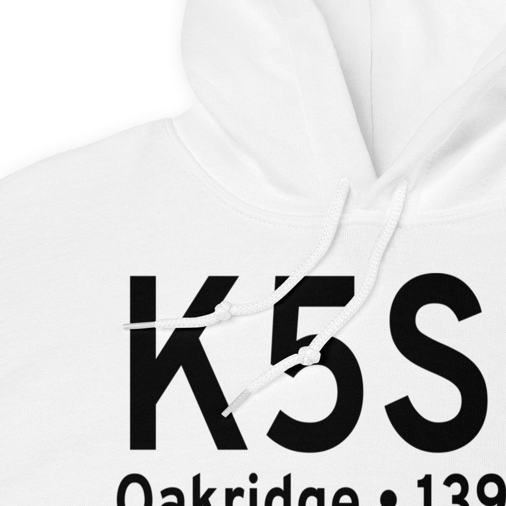 Oakridge State Airport (K5S0) ICAO Hoodie Sweatshirt 