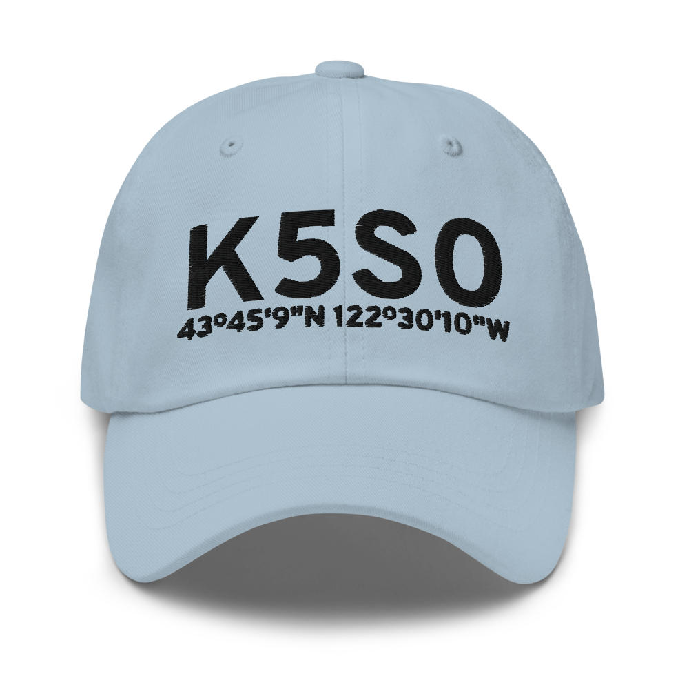 Oakridge State Airport (K5S0) ICAO Hat 