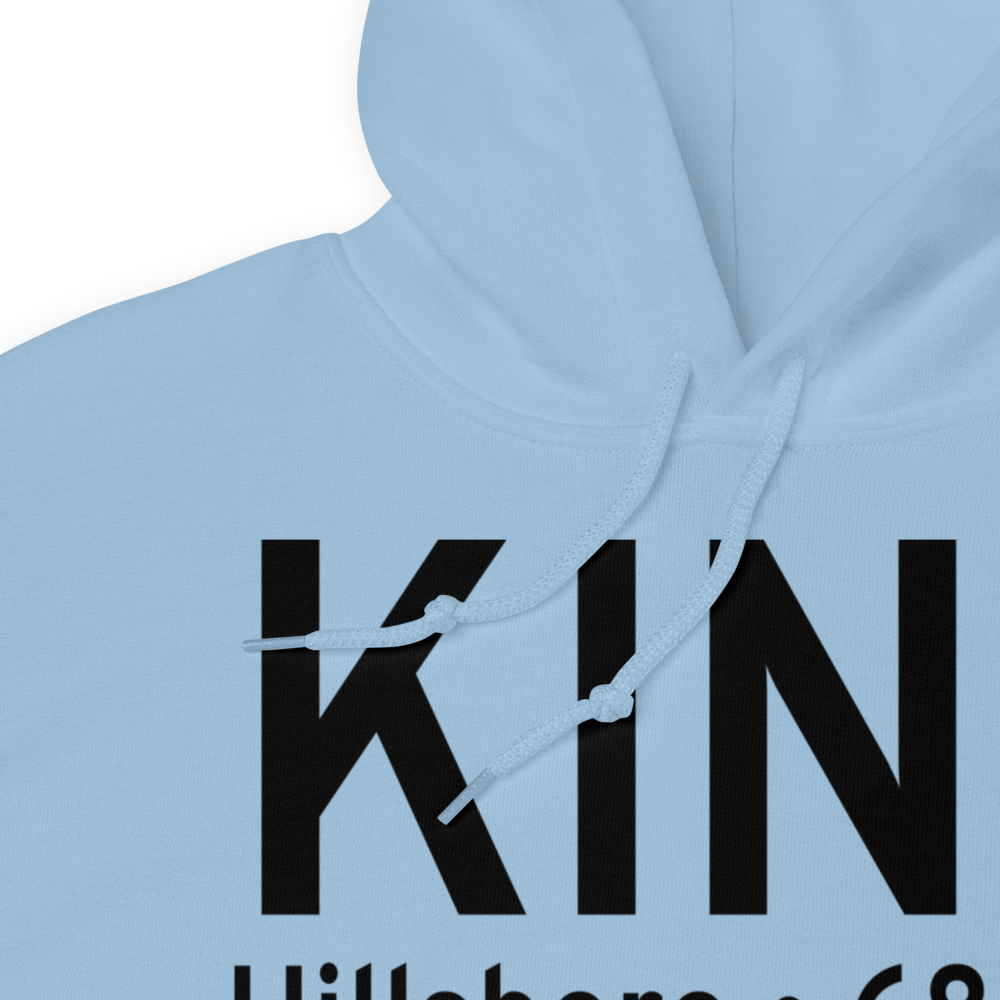Hillsboro Municipal Airport (KINJ) ICAO Hoodie Sweatshirt 