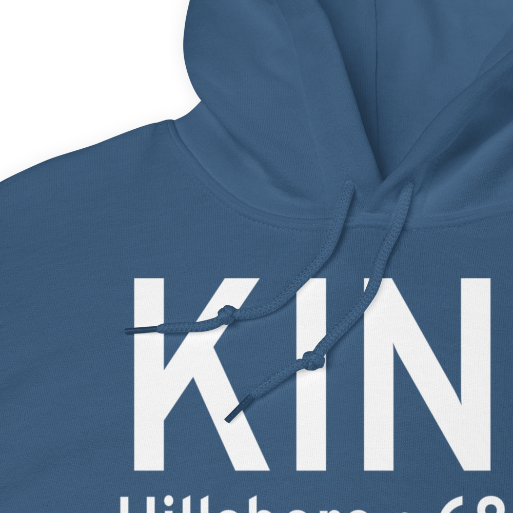 Hillsboro Municipal Airport (KINJ) ICAO Hoodie Sweatshirt 