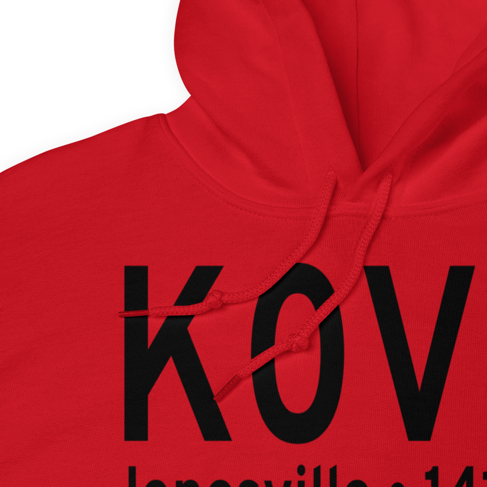 Lee County Airport (K0VG) ICAO Hoodie Sweatshirt 