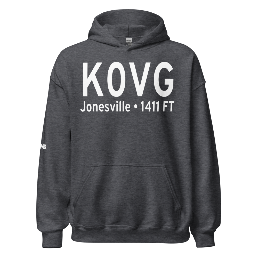 Lee County Airport (K0VG) ICAO Hoodie Sweatshirt 