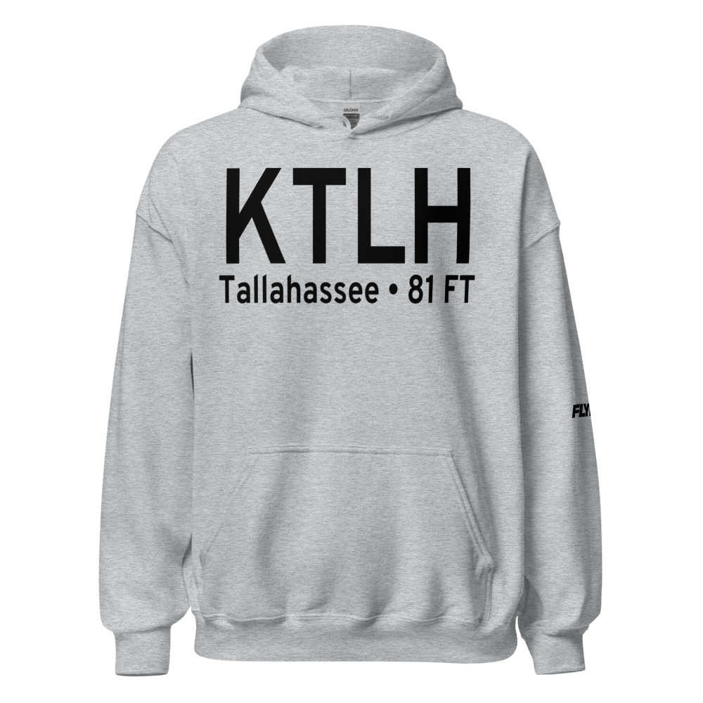 Tallahassee Regional Airport (KTLH) ICAO Hoodie Sweatshirt 