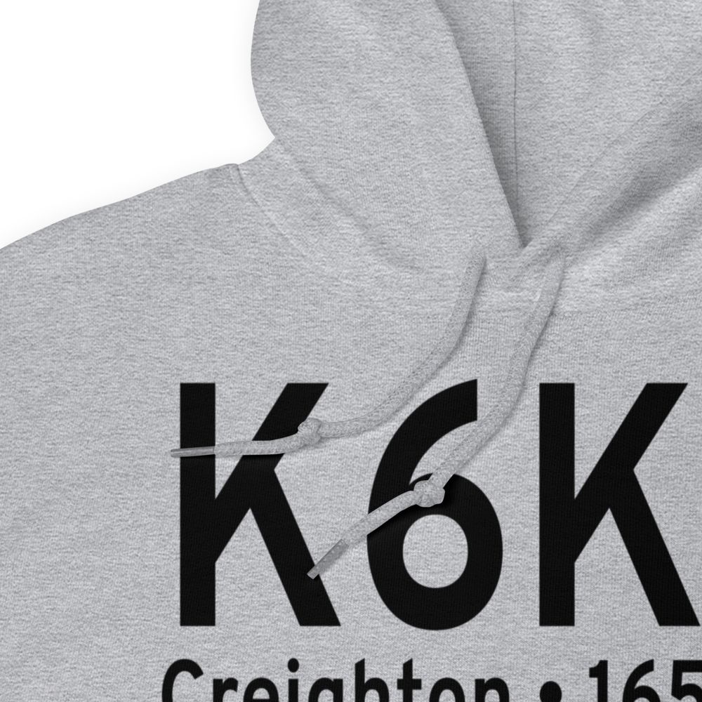 Creighton Municipal Airport (K6K3) ICAO Hoodie Sweatshirt 