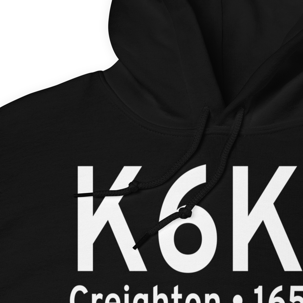 Creighton Municipal Airport (K6K3) ICAO Hoodie Sweatshirt 