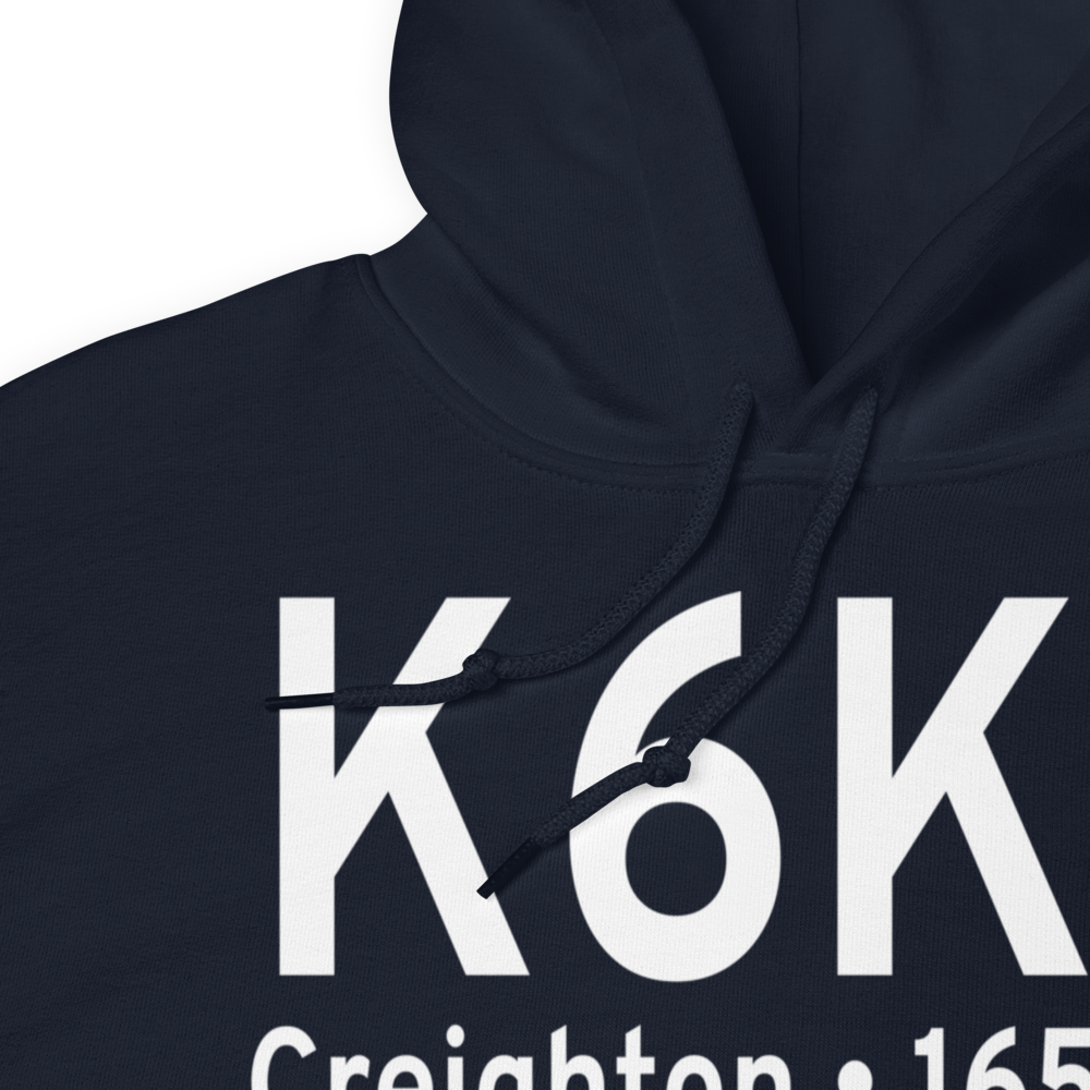 Creighton Municipal Airport (K6K3) ICAO Hoodie Sweatshirt 