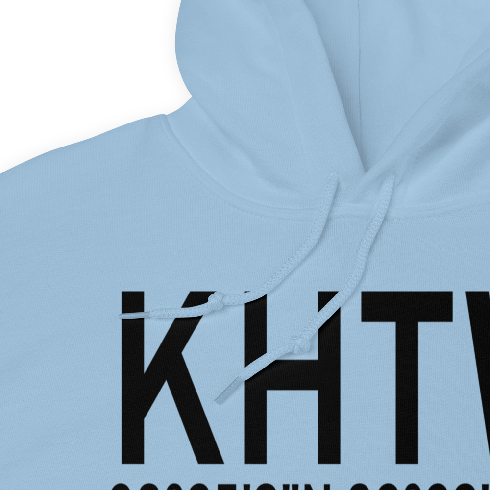 Lawrence County Airpark (KHTW) ICAO Hoodie Sweatshirt 