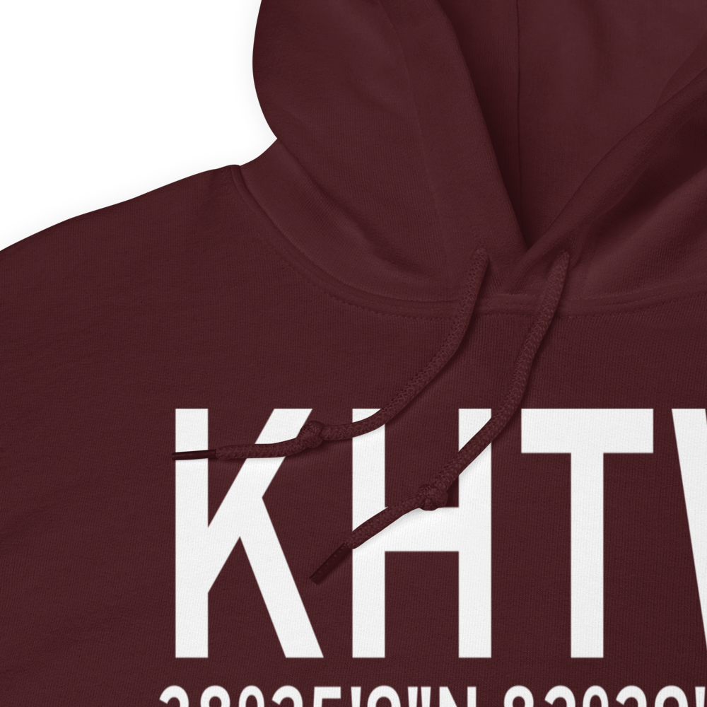 Lawrence County Airpark (KHTW) ICAO Hoodie Sweatshirt 