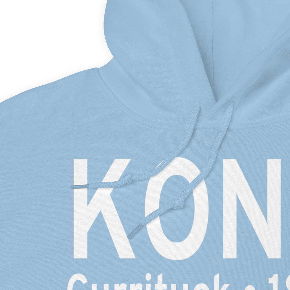 Currituck County Regional Airport (KONX) ICAO Hoodie Sweatshirt 