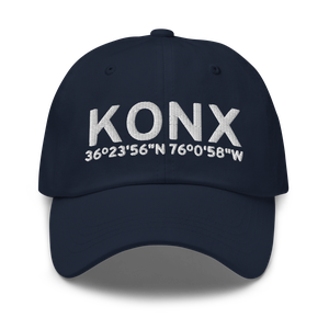 Currituck County Regional Airport (KONX) ICAO Hat